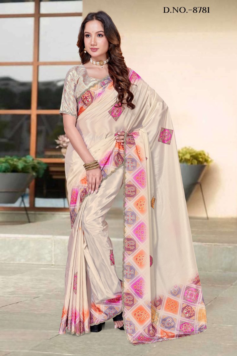 Bandani By Nari Fashion Silk Printed Saree